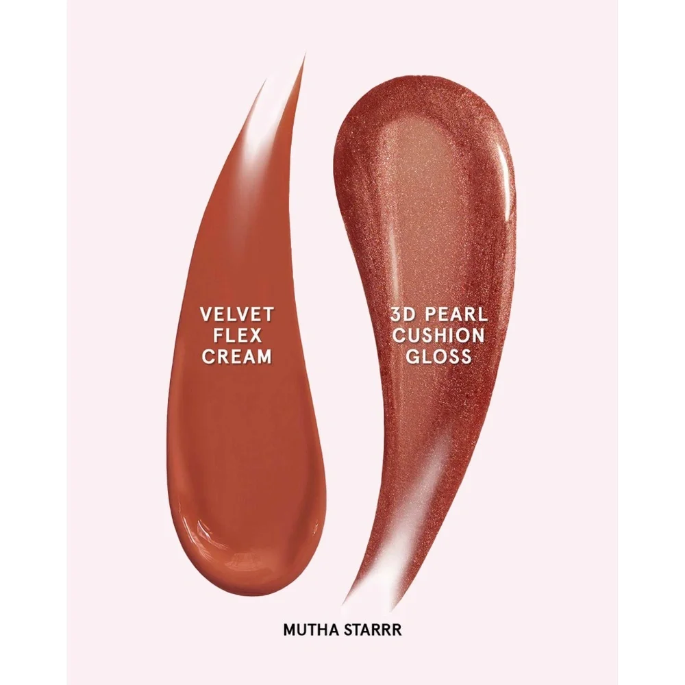 ONE/SIZE Lip Snatcher Velvet Flex Cream & Cushion Gloss Lip Duo - Mutha Starrr